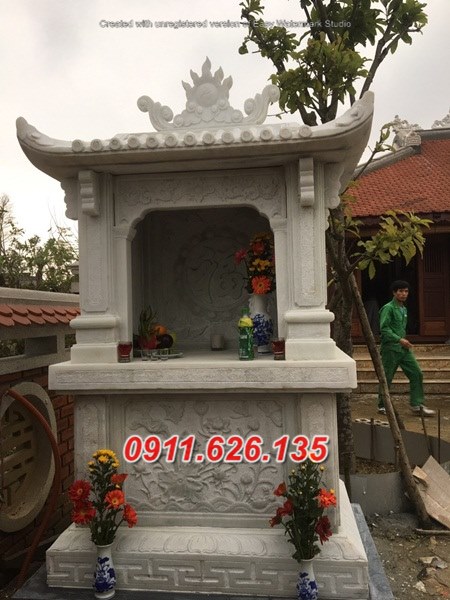 14 Am thờ đá đẹp bán tại An giang- bàn thờ thiên tro hài cốt