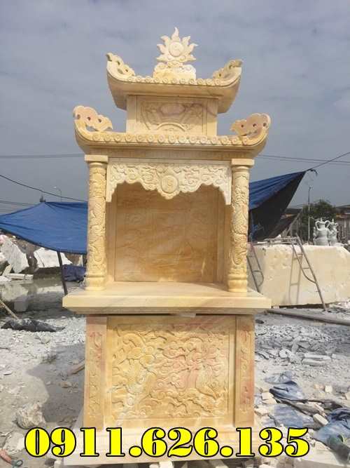 15 Am thờ đá đẹp bán tại Tây Ninh- bàn thờ thiên