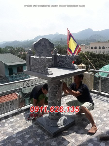 15~ mẫu bàn thờ thiên bằng đá bán tại long an.