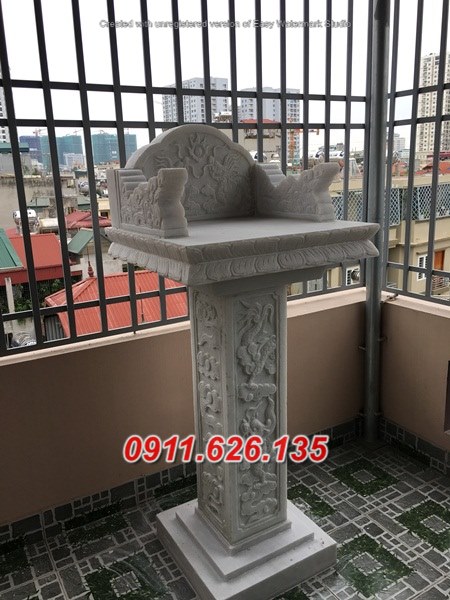 17~ mẫu bàn thờ thiên bằng đá bán tại hậu giang.