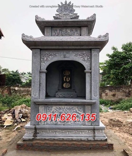 23 Am thờ đá đẹp tại bình định- bàn thờ thiên thờ tro cốt