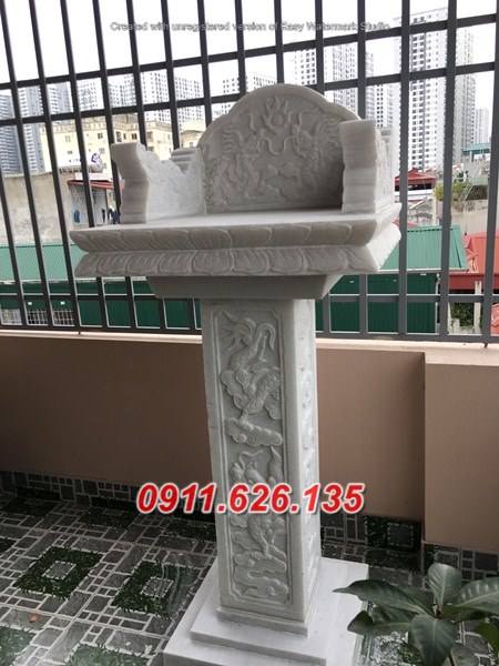 27~ mẫu bàn thờ thiên bằng đá tại bình dương.