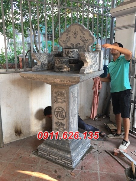 29~ mẫu bàn thờ thiên bằng đá bán tại TP hcm.