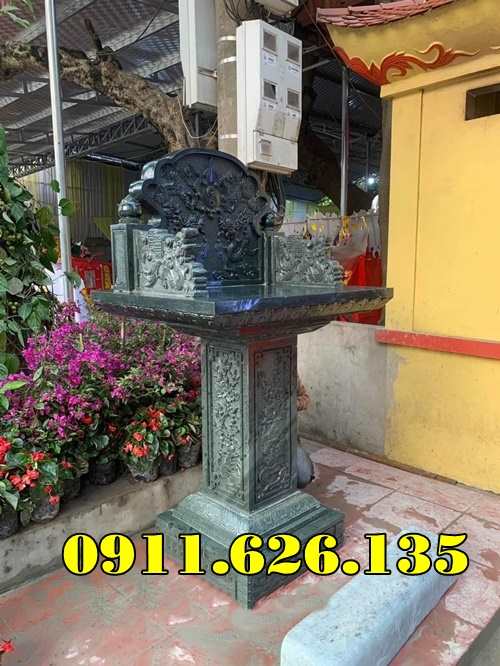 33- Mẫu trang thờ đá đẹp