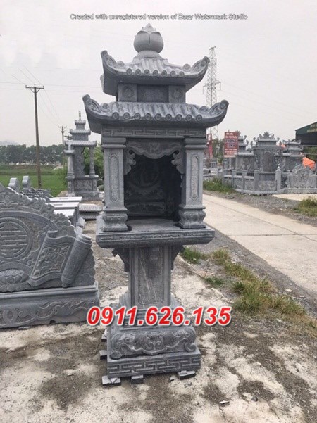 33- Mẫu trang thờ đá đẹp