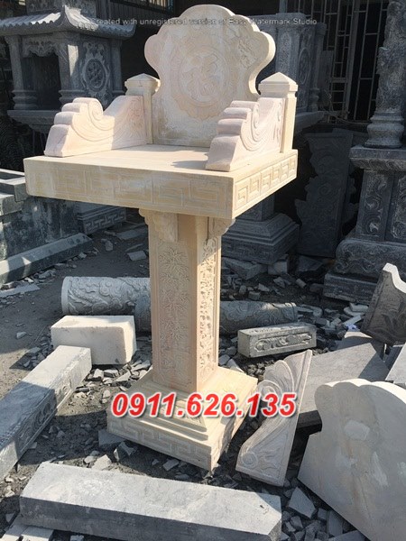 37~ mẫu bàn thờ thiên bằng đá bán tại khánh hòa.