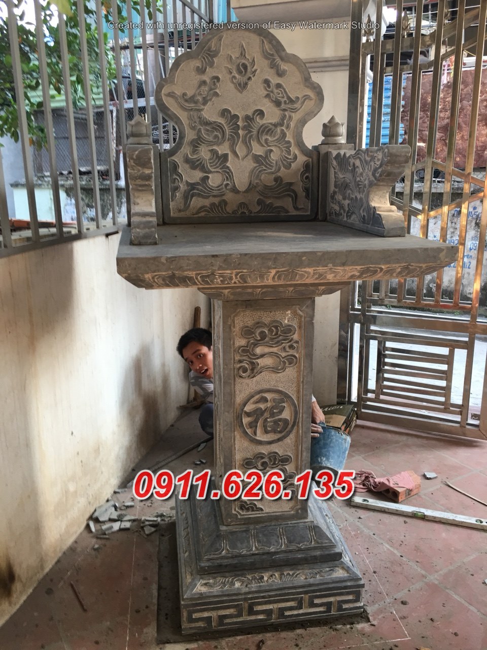 41~ mẫu bàn thờ thiên bằng đá bán tại quảng nam.
