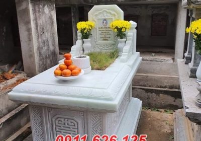 44^ Mẫu mộ đá đơn giản đẹp bán tại Hà tĩnh