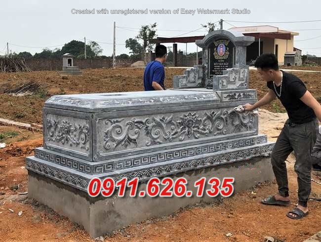 52^ mẫu mộ đá hiện đại đẹp bán tại hòa bình