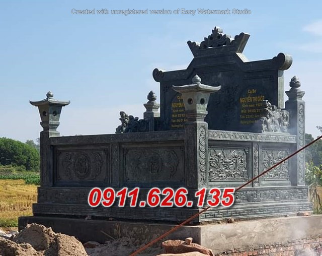 56^ mẫu mộ đá hiện đại đẹp bán tại quảng ninh