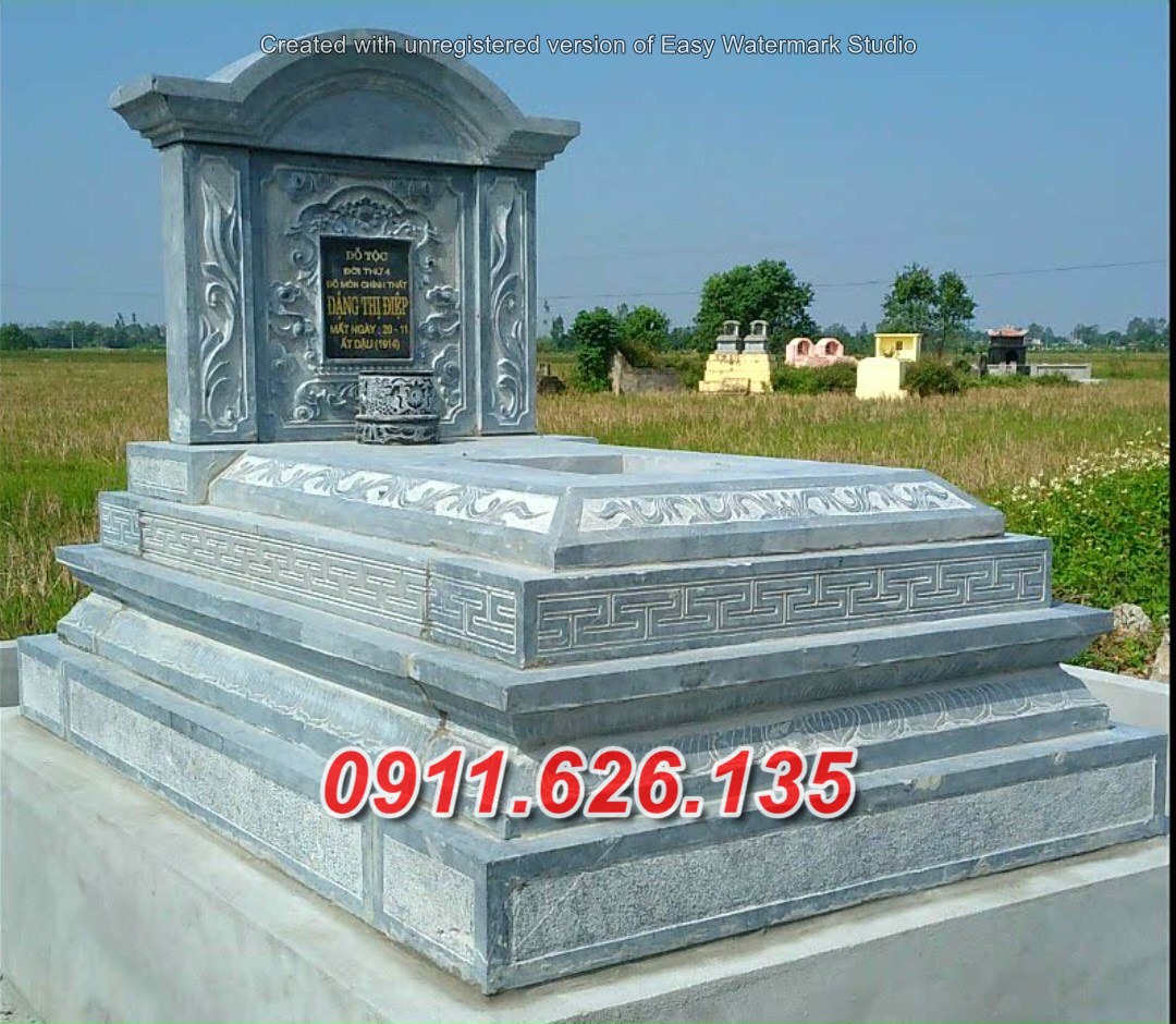 59^ mẫu mộ đá hiện đại đẹp bán tại hưng yên