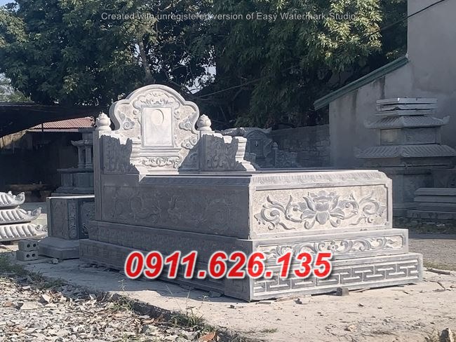 62^ mẫu mộ đá hiện đại đẹp bán tại bắc ninh.