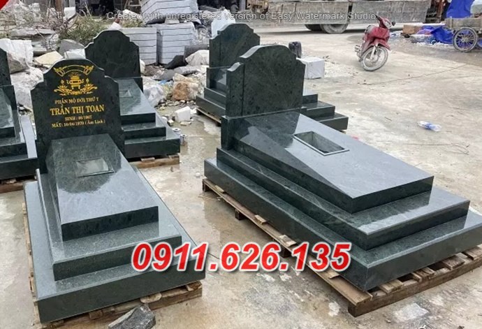 81^ Mẫu mộ đá đơn giản đẹp bán tại lạng sơn + mộ đá xanh