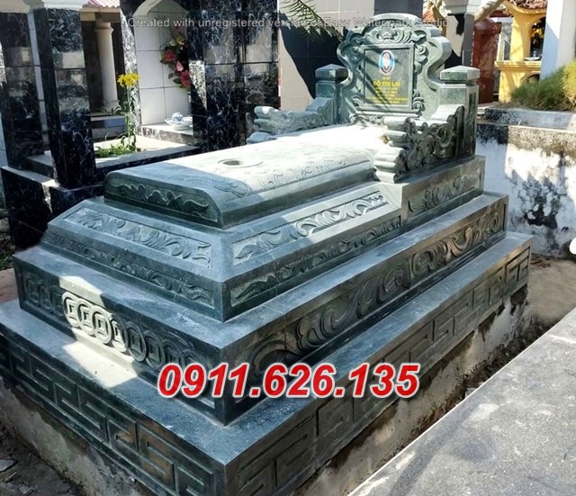 82^ Mẫu mộ đá đơn giản đẹp bán tại Bắc Ninh + mộ đá xanh