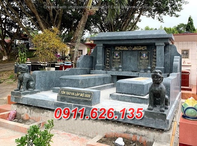 82^ Mẫu mộ đá đơn giản đẹp bán tại Bắc Ninh