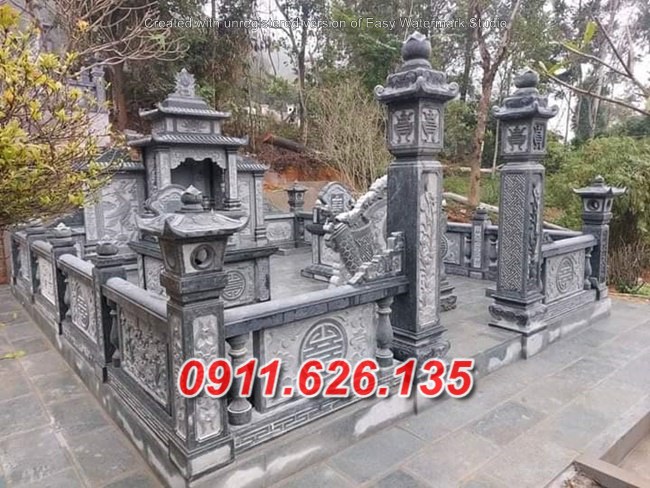 Lăng mộ đá đẹp bán tại Đà nẵng ^ khu lăng mộ gia đình