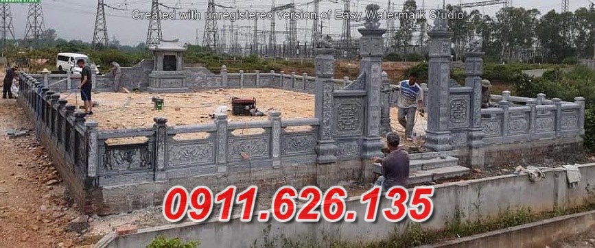 Lăng mộ đá đẹp bán tại Sài gòn^ khu lăng mộ gia đình