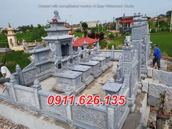 Lăng mộ đá đẹp bán tại TP hcm 81- lăng thờ gia đình