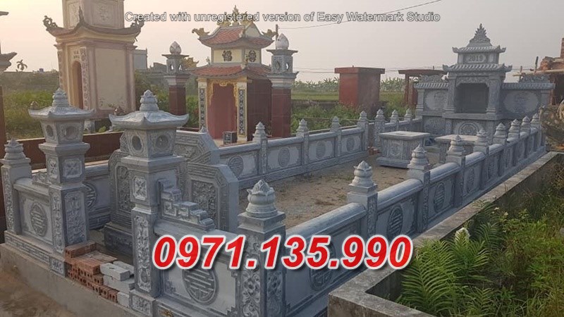 Lăng mộ đá đẹp bán tại Vĩnh Long 98- lăng thờ gia đình