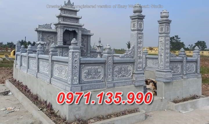 Lăng mộ đá đẹp bán tại Vĩnh Long 98- lăng thờ gia tộc