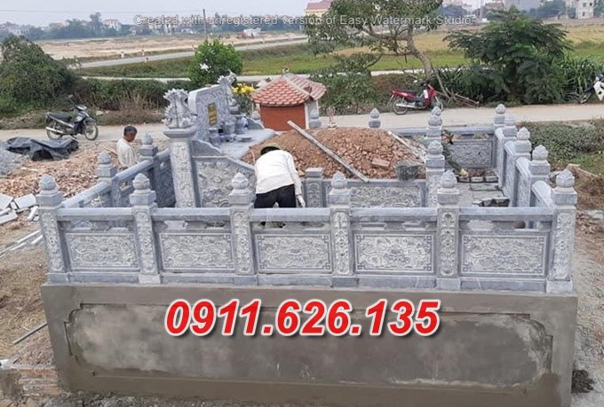 Lăng mộ đá đẹp bán tại khánh hòa ^ khu lăng mộ gia đình