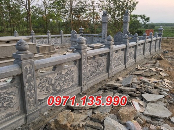 Mẫu Lan can đá đơn giản đẹp bán vũng tàu 99 tường bao