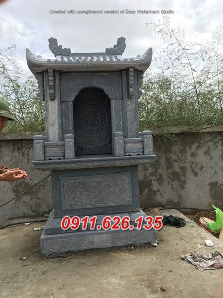 Mẫu nhà linh đá đẹp bán tại Kon tum - miếu thờ tro cốt