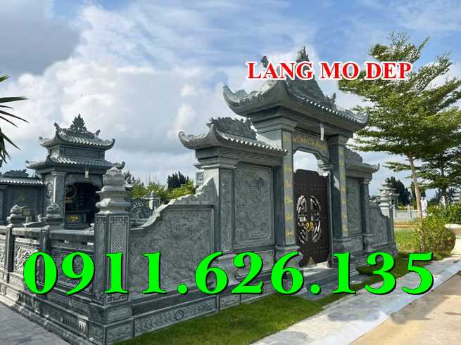 Lăng mộ đá đơn giản đẹp bán tại Đà nẵng ^ khu lăng mộ