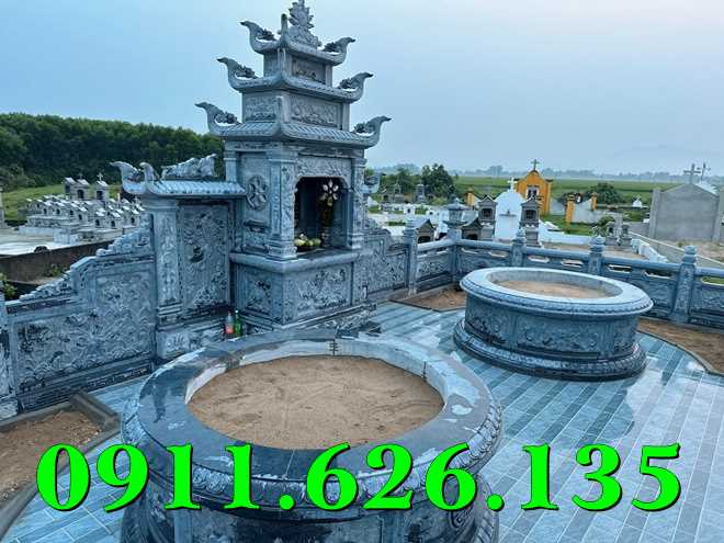 Lăng mộ đá Đơn Giản đẹp bán tại tiền giang ^ khu lăng mộ