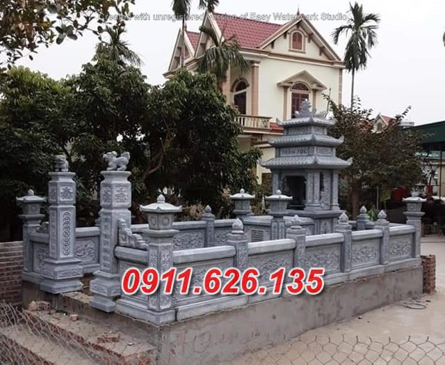 gia lai 61~ bán mẫu lăng mộ đá xanh đẹp