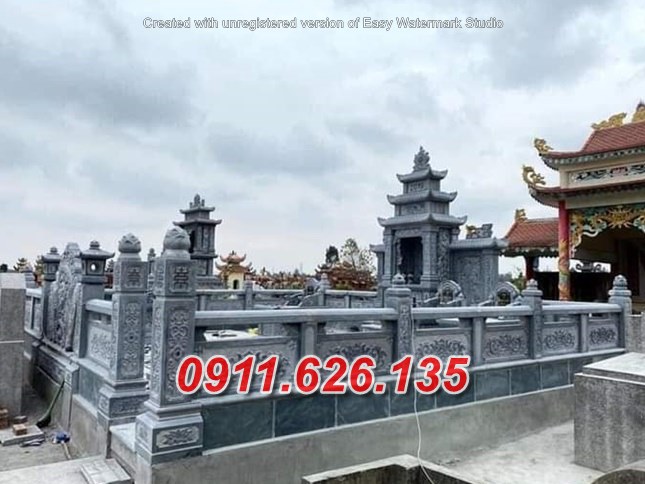 lào cai 83~ bán mẫu lăng mộ đá xanh đẹp.