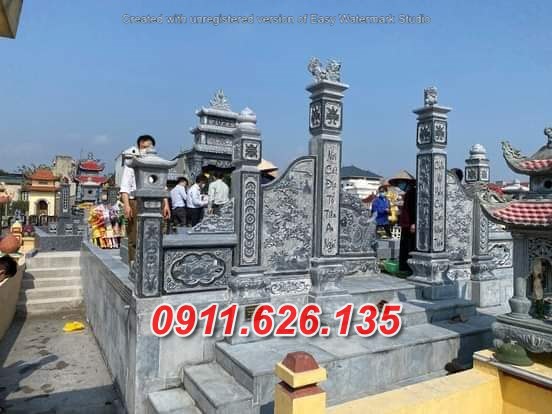 lào cai 83~ bán mẫu lăng mộ đá xanh đẹp
