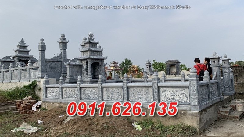 phú thọ 86~ mẫu lăng mộ đá xanh đẹp bán.