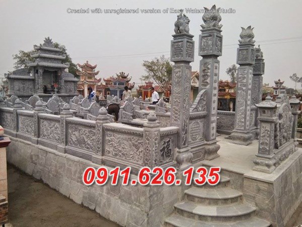 thái nguyên 85~ mẫu lăng mộ đá xanh đẹp bán.