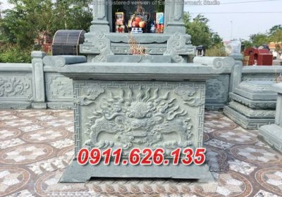 ^mẫu ban thờ bàn lễ đá ninh bình đẹp tại yên bái