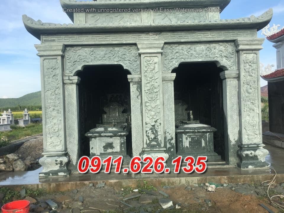 02+ Tuyên quang mộ đôi bằng đá ninh bình đẹp