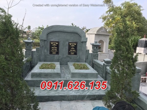 05+ mộ đôi bằng đá đơn giản đẹp bán cà mau