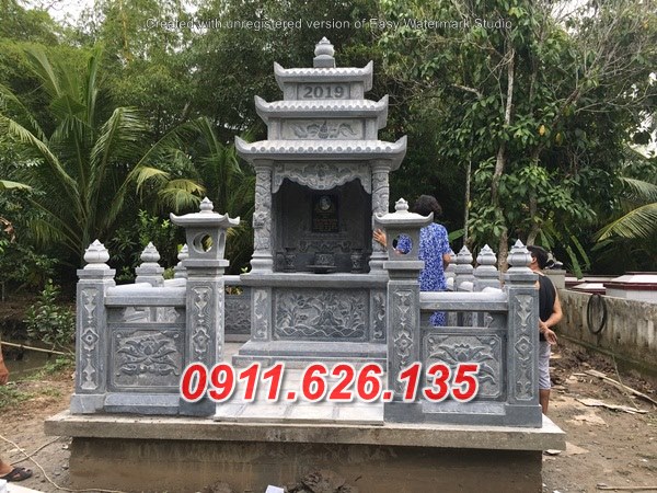 05- nhà mồ bằng đá đẹp bán trà vinh