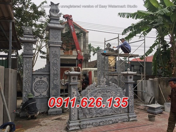 09- cổng đá đẹp bán tại tây ninh