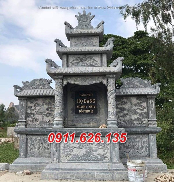 10- am thờ lăng mộ đá đẹp thái bình