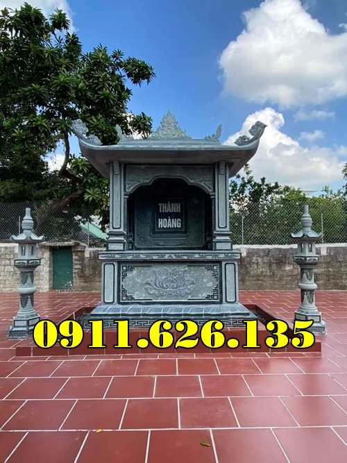 12- ban bàn thờ nghĩa trang bằng đá đẹp thái bình