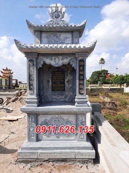12- mẫu ban bàn thờ nghĩa trang đá đẹp thái bình