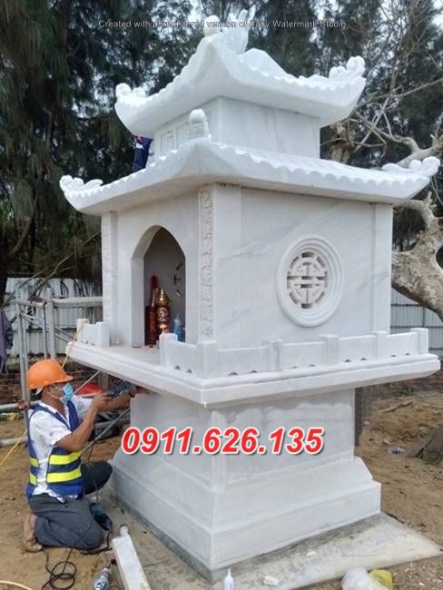 13- ban bàn thờ nghĩa trang bằng đá đẹp nam định