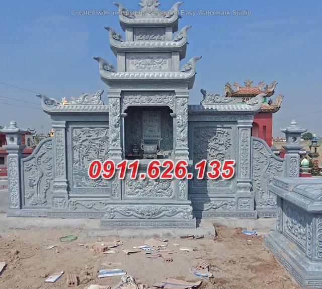 14- miếu đá thờ nghĩa trang đẹp lạng sơn