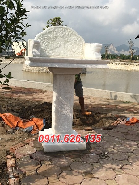 17- cây hương thờ bán trung thiên đá đẹp tuyên quang
