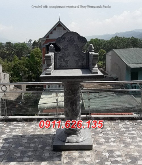 19- cây hương bằng đá đẹp bán lạng sơn