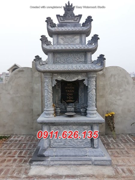 23- ban bàn thờ nhà mồ đá đẹp bán an giang