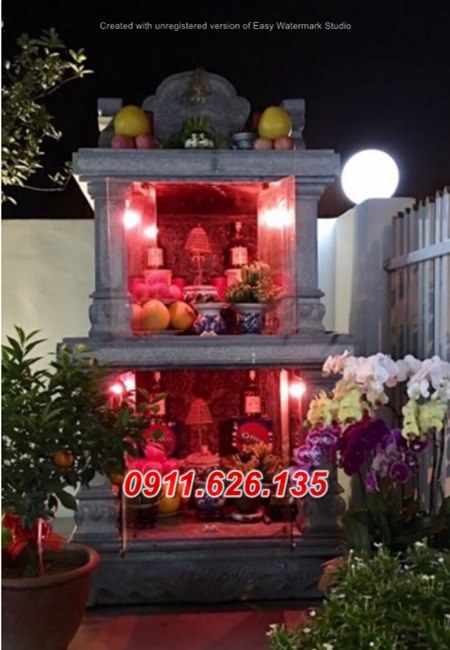 26- cây hương thờ nghĩa trang đá đẹp hà giang