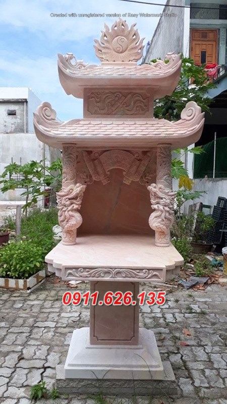 47- ban bàn thờ bán trung thiên bằng đá đẹp hải phòng