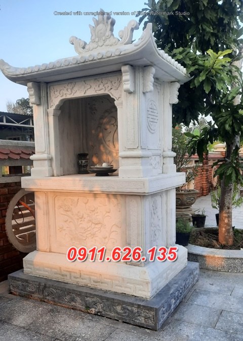 49- ban bàn thờ lăng mộ đá đẹp tây ninh